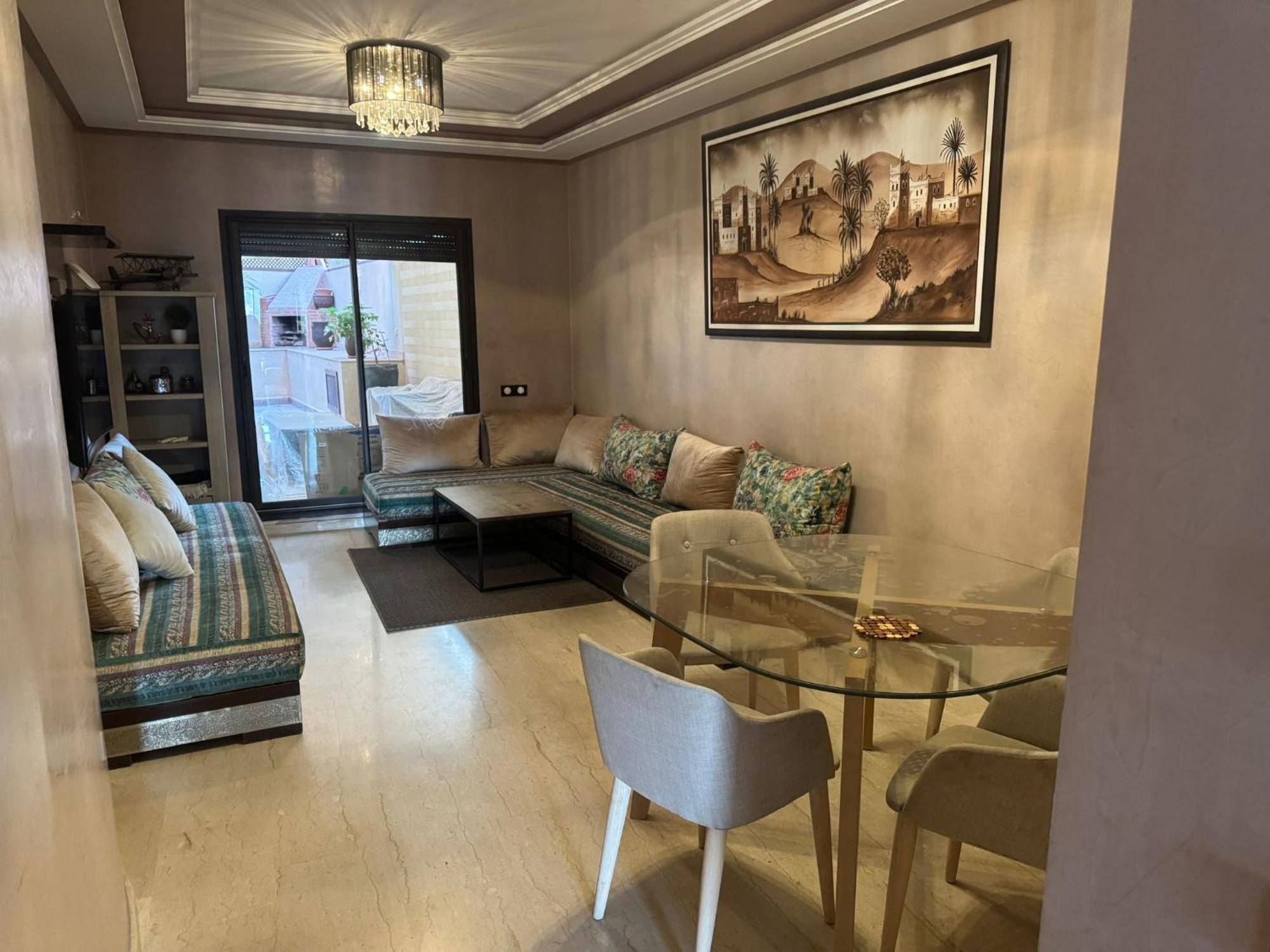 Stylish Gueliz Apartment With Beautiful Terrace Μαρακές Εξωτερικό φωτογραφία